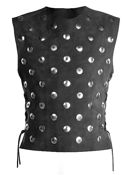 Studded Leather Jerkin - Bondsman, short
